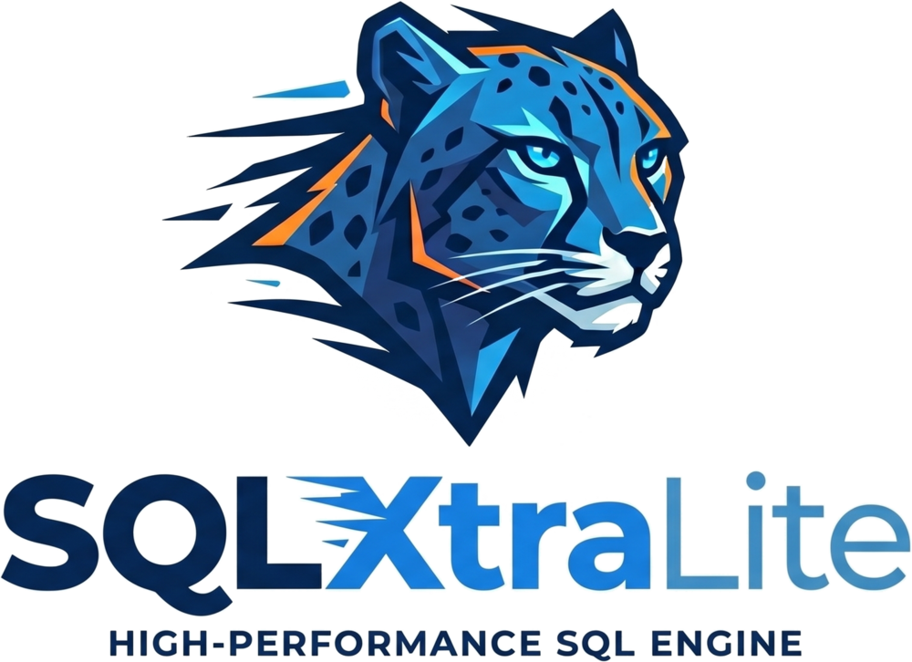 SQLXtraLite — high-performance SQL engine